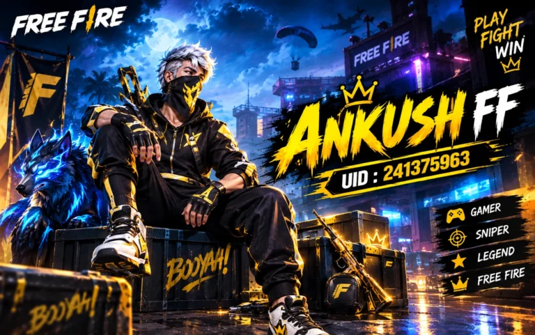 Ankush FF UID – Check His Free Fire ID, Stats & Rank Ankush Ff Uid
