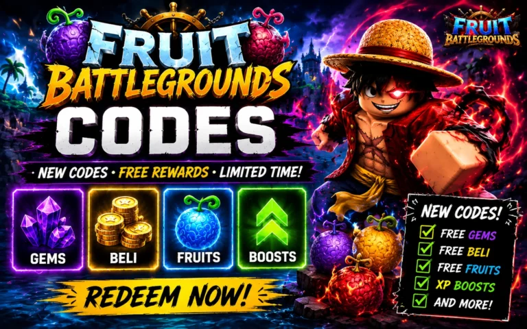 Fruit Battlegrounds Codes – Free Gems & Latest Working Rewards fruit battlegrounds codes