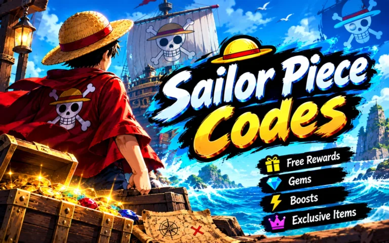 Sailor Piece Codes: How to Redeem Them Before They Expire Sailor Piece Codes