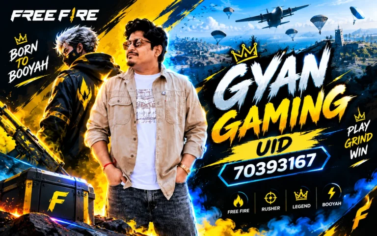 Gyan Gaming Uid 2026: Stats, Setup And Social Handles Gyan Gaming Uid