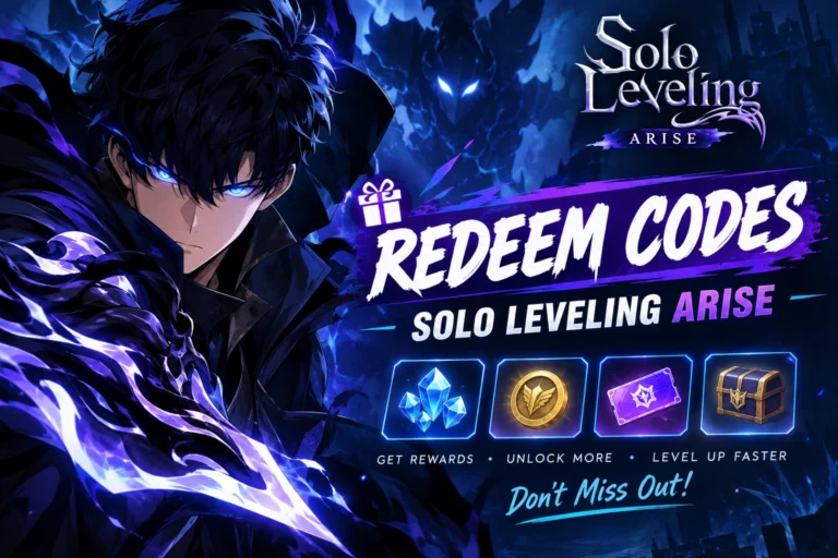 Solo Leveling Arise Redeem Codes 2026: 5 Codes Confirmed Solo Leveling Arise Redeem Codes